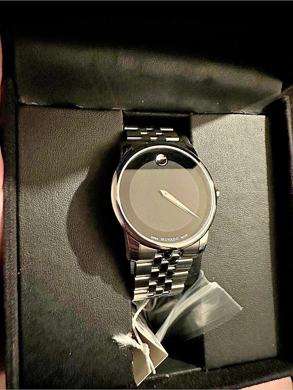 Movado Museum Classic Men's Silver Watch NWT